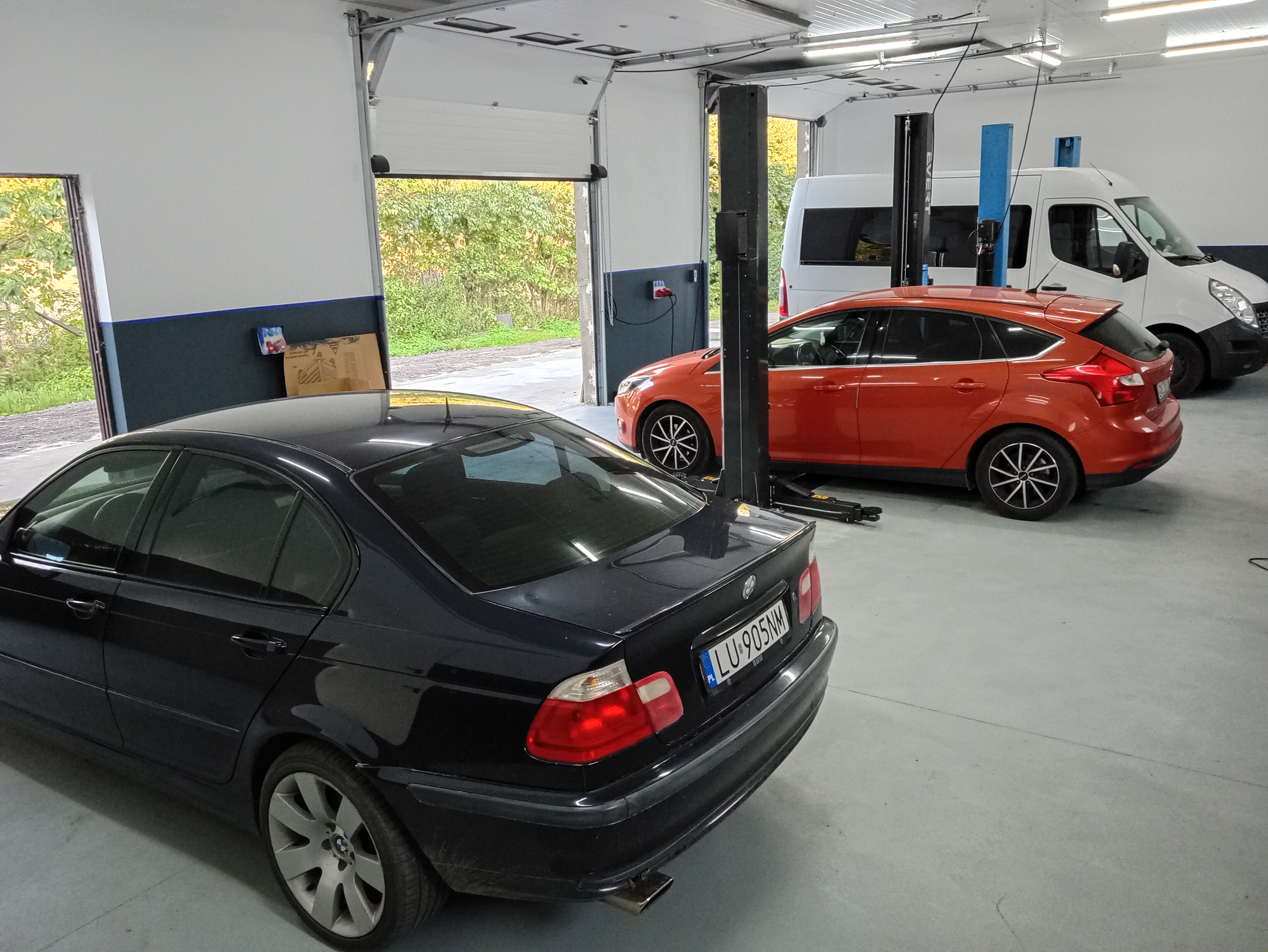 Wymiana opon w serwisie